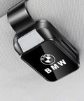 Car Sunglasses Holder Sun Visor Clip For BMW Series Interior Accessories Eyeglass Holder Keeps Glasses Safe From Scratches Lightweight Durable ABS