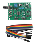 Micro Stepper Motor Driver Board For Robotics And Automation, Compact Protected Control Module, DC 5V To 12V 800mA Current, High Precision Control For Electronics Projects, 1 Pack with jumper wires