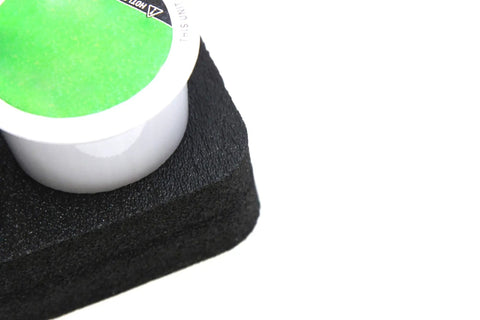 Close-up of Ultra Slim Keurig K Cup Pod Organizer Tray For Kitchen And Office No Mess Waterproof And Washable Drawer Insert