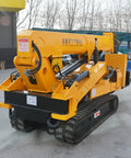 Built Different Heavy Duty Hydraulic Crawler Crane With Smooth Operator Folding Mechanism and Kick Butt 3 Ton Or 5 Ton Electric Lifter from rear view