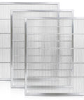 Metal Queen Excluder Set For 8 Frame Beehives, 3 Pack Beekeeping Equipment, Durable Welded Steel, stacked view