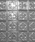 Tin Plated Steel Wall And Ceiling Panels DIY Nail Up Kit 2 Ft By 2 Ft Unfinished 12 Pack Ready For Oil Based Paint Silver Brushed Look