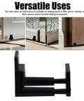 Two Pack Sliding Barn Door Floor Guides For Bottom Track Adjustable Roller With Screws And Expansion Tubes