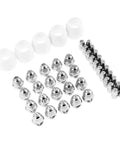 P-80 Plasma Cutter Torch Consumables Kit 45 Piece Set With 0.059 Inch Tips And 1.5mm Nozzles Electrodes Replacement For BTC800DP Plasma Cutter