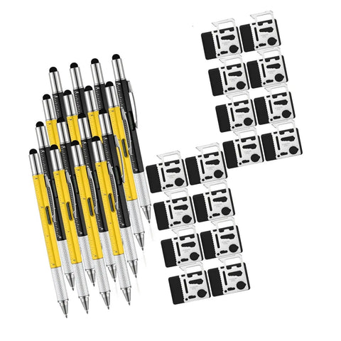 Six In One Screwdriver And Tool Pen Kit For Quick Home And Outdoor Repairs With A Portable Lightweight Design And Rust Resistant ABS Build
