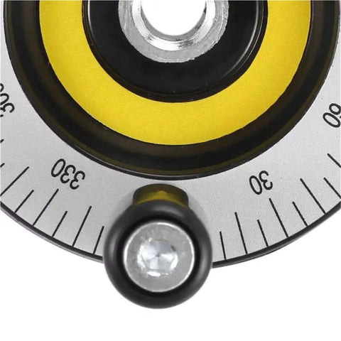 Close-up of Three Pack 80Mm Solid Hand Wheels With Scale Bakelite Calibrated Machine Handles showing calibrated scale