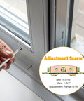 Installing Heavy-Duty Sliding Glass Door Rollers Kit With Ball Bearings For Smooth Movement Zinc Plated Iron Patio Rollers