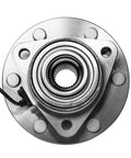 Front view of Left Or Right Wheel Hub And Bearing Assembly For Infiniti QX56 Nissan Titan Armada Pathfinder 6 Lug With ABS Pair AUQDD 515066