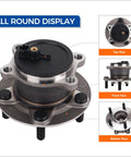 Rear Wheel Hub Bearing Assembly With Encoder ABS Fits Mazda 6 2014 Through 2020 And Mazda CX5 2013 Through 2020