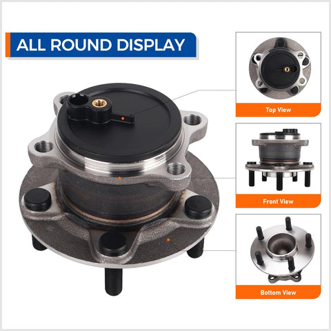 Rear Wheel Hub Bearing Assembly With Encoder ABS Fits Mazda 6 2014 Through 2020 And Mazda CX5 2013 Through 2020