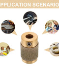 Diamond Grinding Wheel Kit for Stained Glass And Jewelry Polishing With Copper Abrasive Disc Optimized For Home Electric Grinders To Handle Tough Materials Smoothly Without Losing Edge, showing applications and details.