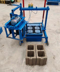 Straight Up Heavy Duty Concrete Block Making Machine Built Tough To Crank Out Durable Paving Bricks And Structural Blocks Without The Headache For Active Job Sites And Workshops with molded hollow blocks nearby.