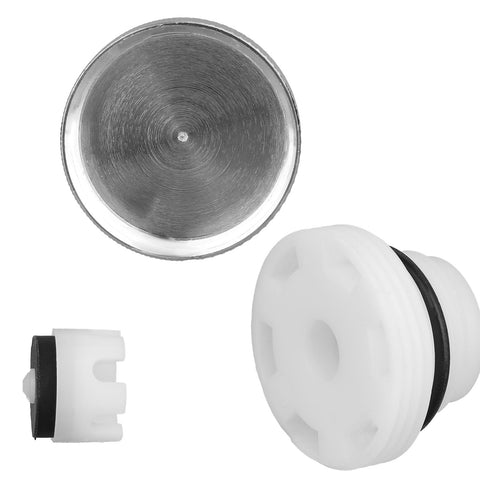 Vacuum Breaker Repair Kit For Frost Free Sillcock Outdoor Faucet Anti Siphon Valve Replacement Parts Includes Cap Plunger And Body