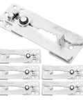 Top Shelf Stainless Steel Sectional Couch Connectors Built Tough With Anti Slip Grip To Stop Wobble Straight Up heavy duty metal brackets set
