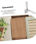 Durable Stainless Steel Heavy Duty Pivot Hinges For Hidden Doors With Concealed Design, shown next to a wooden secret door installation.