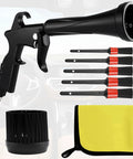 Tornado Car Cleaning Gun Air Blow Tool For Compressor Pneumatic System with brushes and nozzle