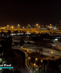 Ready To Fly Black Drone Bundle For Easy Setups And Pro Grade Aerial Footage With Quick Launch All In One Pack cityscape night view