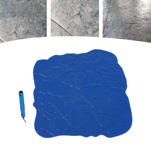 Pro Grade PU Concrete Stamp Mold Seamless Texture Mat For Stone Slate Wall And Floor Surfaces Durable Cement Texturing Tool