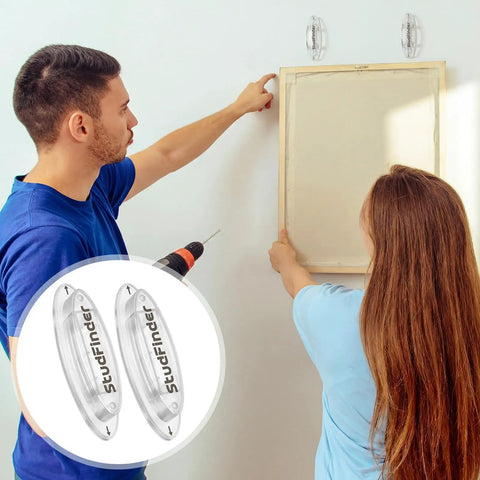 Top Shelf Magnetic Stud Finder Two Pack Detects Screws Nails And Metal Inside Drywall With Hella Deep Range Made Easy For Weekend Warriors Who Want Real Deal Results Without The Stress Any Saturday