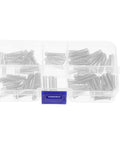 Dope Mini Stainless Steel Compression Spring Kit With 100 Practical Assortment Parts For Easy DIY Home Fix And Car Repair Projects That Actually Stick Around, clear organizer case