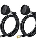 Two Pack UPC Certified Salon Shampoo Bowl Sprayer Hose Kit With Quarter Inch Thread For Quick Attachment To Shampoo Bowl Faucet In Barber Shop Spa