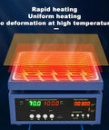 Pro Grade 700W Soldering Station With Preheating ESD Safe Lead Free LED Microcomputer Welding Machine with digital display