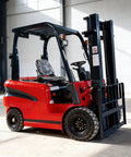 Heavy Duty Electric Forklift Truck Built As A Relentless Warehouse Workhorse Featuring High Capacity Batteries And Bulletproof Chassis for industrial use.