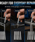 Low Temp Aluminum Welding Rods With Flux Core No Solder Powder Needed for Easy Melt and Quick Home Repairs DIY Universal Brazing Rods