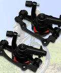 Aluminum Alloy Mechanical Disc Brake Caliper Set For Front And Rear Universal Fit For Folding Road Mountain And BMX Bikes