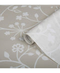 Privacy Window Film With Static Cling Reusable And Removable 17 Inch By 59 Inch Roll Winter Garden Vibe close-up view