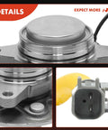 Front Wheel Bearing And Hub Assembly With ABS For Ford Expedition 2018 To 2020 F 150 2018 To 2020 Lincoln Navigator close-up details