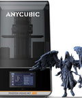 Beastly Fast 14K Resin 3D Printer With Photon Mono M7 Pro And COB LightTurbo 3.0 shown with printed winged figurine