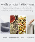 Needle Detector For Textiles And Clothing, High Sensitivity Metal Scanner That Sniffs Out Tiny Iron Needles, used in knitting, food, leather