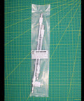Two Piece Workhorse Flexible Extension Drill Bit Holder with Magnetic Quarter Inch Hex Shank in packaging on green mat