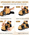 Step-by-step guide using Lawn Aerator Shoes With 5mm Metal Base And Adjustable Straps For Grass, Spike Shoes Tool For Lawn Care