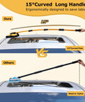 Chenille Microfiber Car Wash Brush Mop Kit With Long Handle And Extension Pole Scratch Free Exterior Duster comparison