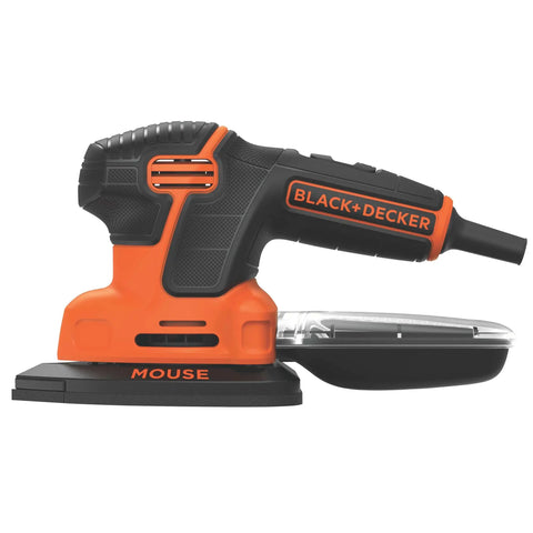 Pro Grade Detail Sander With 1.2 Amp Motor 16,000 OPM Compact Corded Power Three Position Comfort Grip Dust Collector