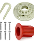 Heavy Duty Washer Drive Hub Kit With Basket Bushing And Six Hub Screws For Durable Spin Fits Whirlpool Kenmore Maytag VMW