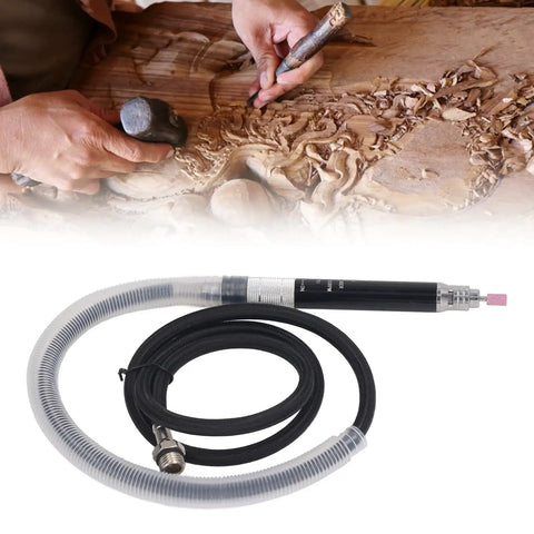 Industrial Grade Pro Shop Rig Pneumatic Pencil Die Grinder 65000 Rpm Adjustable Speed quarter inch chuck for carving wood.