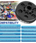 Go Kart Clutch 0.75 Inch Bore 10 Tooth For 40 41 420 Chain Predator 212 Centrifugal Clutch with compatibility details