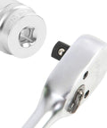 Three Eighths Inch Drive 6 Point Socket 26 Millimeter Thin Wall With Deep Markings for easy identification and ratchet head
