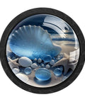 Killer Beach Starfish Crystal Glass Cabinet Knobs With Heavy Duty Stainless Pulls Super Durable Drawer Hardware For Kitchen Cabinets Dressers And Cupboards Four Pack Fresh Upgrade with ocean shell design.