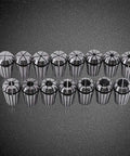 15 Piece Er20 Spring Collet Set For Milling And Lathe Use Holds Shanks From 1mm To 13mm Metric Router Workholding Tool Holder Kit display
