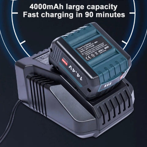 Rugged Electric Welding Strapping Machine Battery Powered Automatic Pet And Pp Strap Bundler Portable Handheld Tensioner Sealer with 4000mAh charger.
