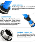 Beefy Heavy Duty Pneumatic Male Elbow Push To Connect Fittings 10mm Tube Outer Diameter To Three Eighths Inch BSP 90 Degree details.
