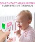 Non Contact Infrared Forehead Thermometer For Adults Kids And Baby 3 In 1 No Touch Digital Fever Temperature Gun hand-held near baby