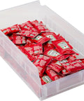 Heavy Duty Plastic Shelf Bins For Garage, Closet And Drawer Organization, Clear 12 X 6.5 X 4 Inch Bins, 12 Pack