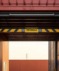 Watch Your Head Caution Low Clearance Signs 3 Pack 10x3 Inch Vinyl Decals Self Adhesive Weatherproof Non Rusting Easy To Apply For Roads Fields Shops Warehouses Construction Sites Durable High Visibility on warehouse entry beam