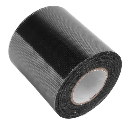 Roll of No Fuss Easy Quick Fix Self Adhesive Window Screen Repair Tape Patch For Mesh Doors Tents Pool Nets Cars, black fiberglass mesh