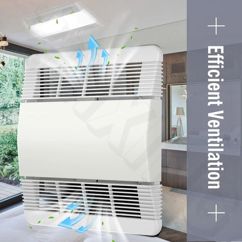 Straight Up Solid Replacement Ventilation Fan Grille Lens Cover For Standard 663 663L Bathroom Exhaust Vent Housing Grill Direct Swap Quick Fix